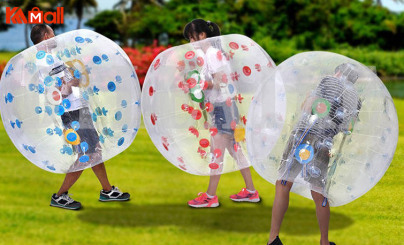 huge zorb ball that covers the body